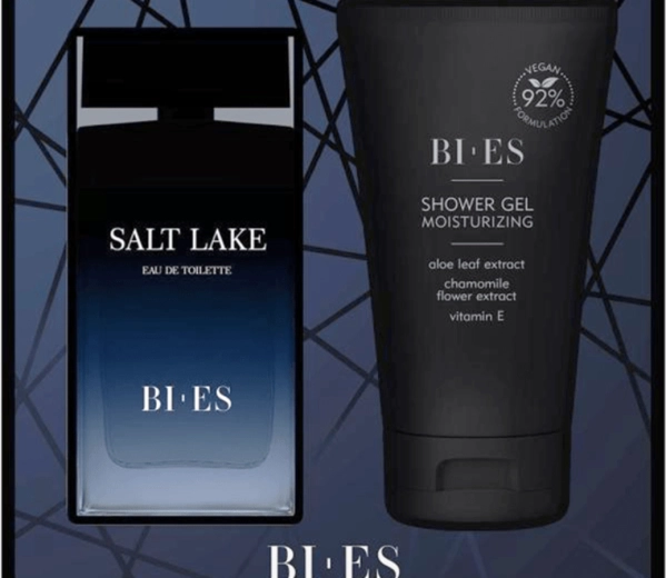 Bi-Es Salt Lake gift set for men – eau de parfum and shower gel