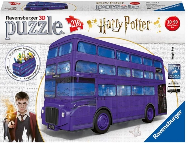 3D пъзел Harry Potter Магически автобус 216 части