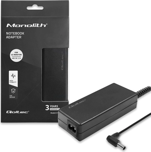 Захранващ адаптер за монитор LG 40W 19V 2.1A