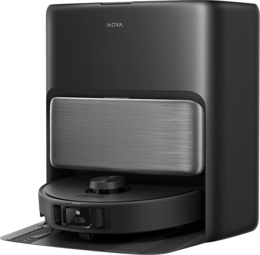MOVA P70 Pro Ultra роботизиран прахосмукач с моп и докинг станция, черен
