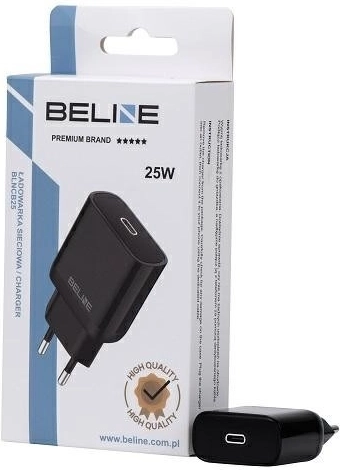 Wall Charger 25W GaN USB‑C PD 3.0 without cable – Black