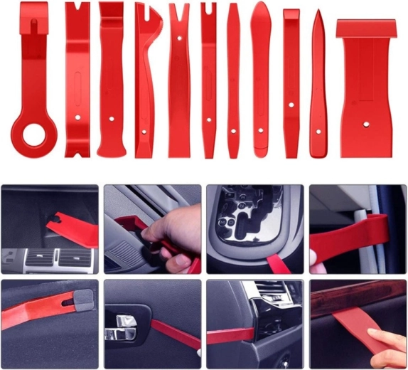 Removal without damaging the interior