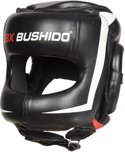 Боксьорска каска DBX Bushido с пълна защита на лицето – L