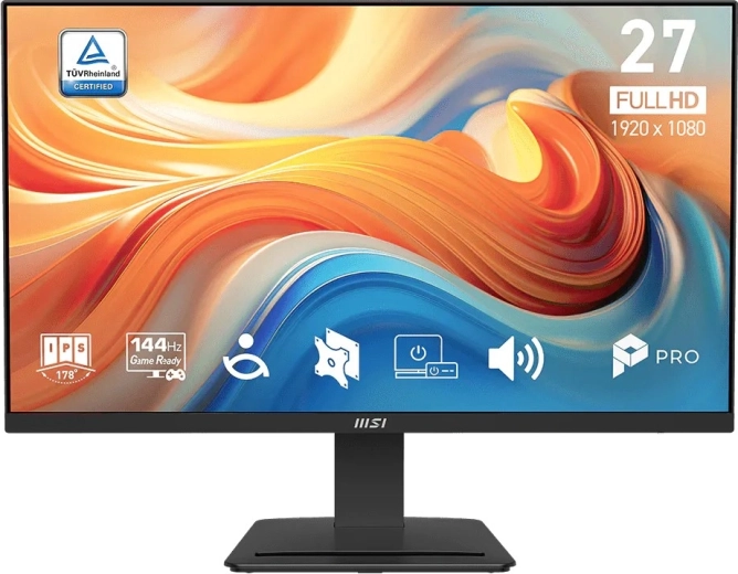 MSI Pro MP273 27" геймърски монитор Full HD 144 Hz