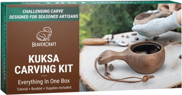 BeaverCraft DIY Kuksa Carving Kit