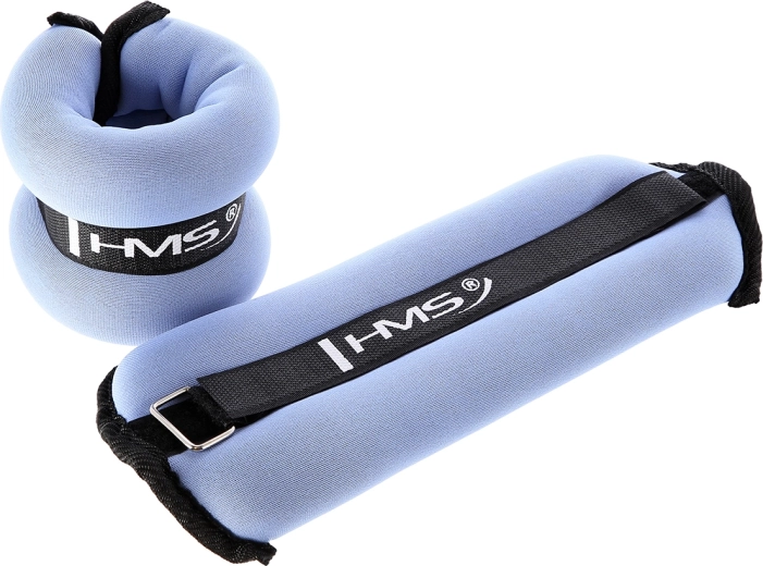 Утежнители за глезени и китки HMS 2 × 1 кг – сини