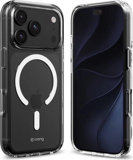 Crong Clear MAG protective case with MagSafe for iPhone 18 Pro / iPhone 17 Pro