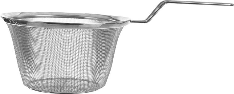 Fine stainless-steel mesh for perfect draining