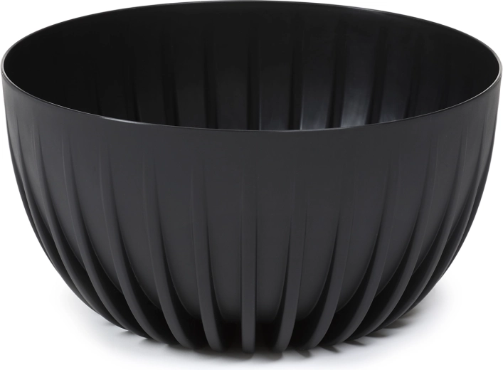 MIRA ECO Plant Bowl from Recycled Plastic 24 cm Black
