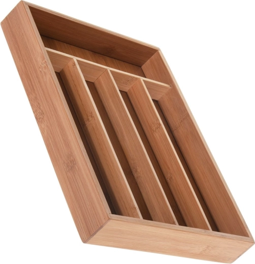 Five compartments for perfect order