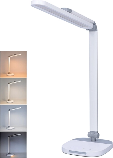 Solight 10 W dimmable LED desk lamp with night light