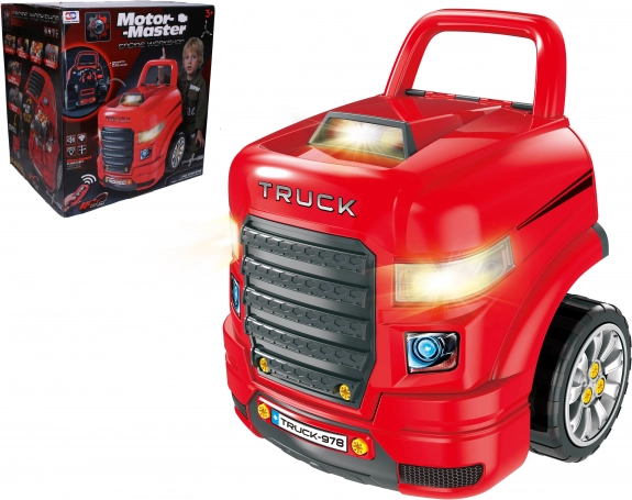 Little Mechanic Set – Interactive Workshop with Truck and Steering Wheel