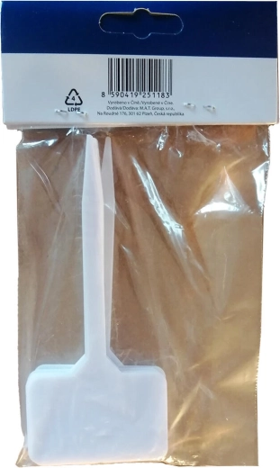 Plastic plant labels 13.3 × 5.6 cm, pack of 10