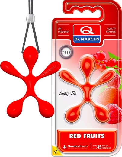 Dr. Marcus Lucky Top Red Fruits car air freshener