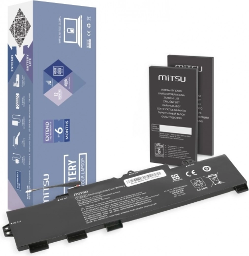 Батерия MITSU за HP EliteBook 755, 850 G6 и 440 – 4400 mAh