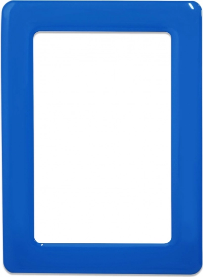 Magnetic Self-Adhesive Frame Blue 12.3x8.1 cm