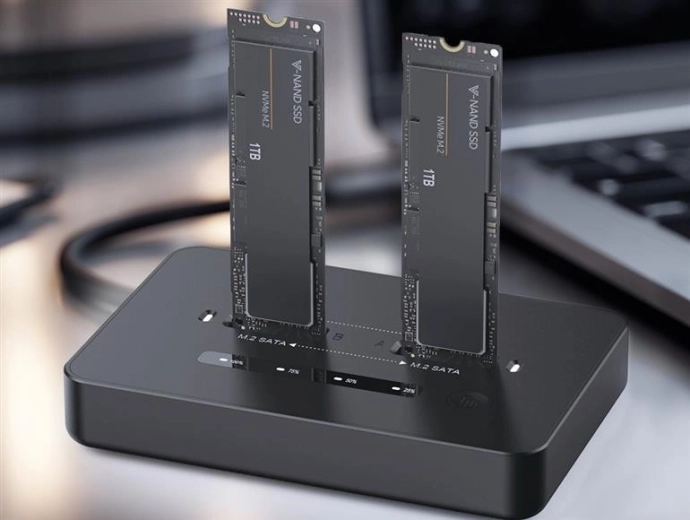 Два M.2 слота за NVMe и SATA в едно