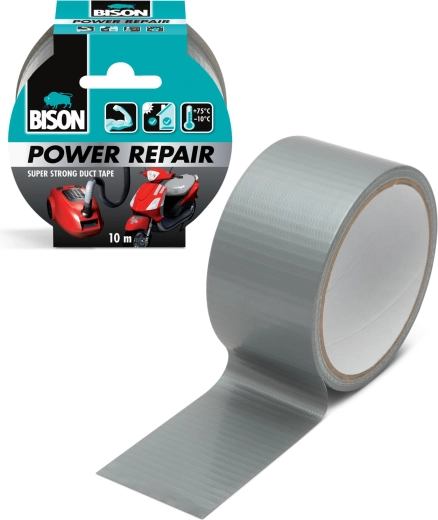 Power Repair reinforced adhesive tape grey 10 m