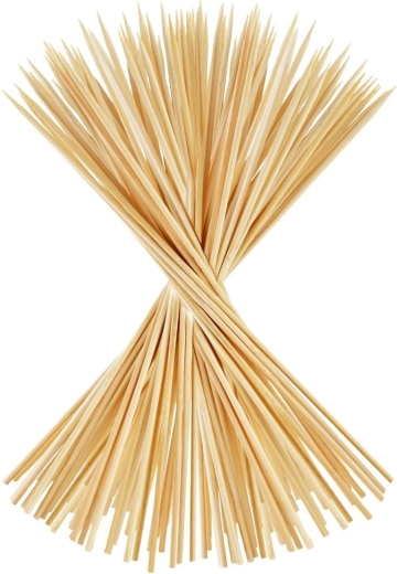 Wooden skewers for shashlik 30 cm, 100 pcs