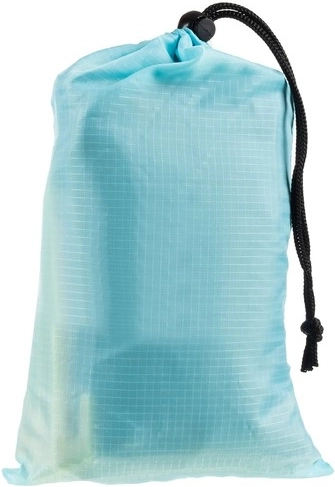 Compact packing with drawstring pouch