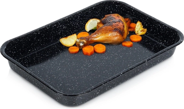 Enamelled Rectangular Roasting Pan 34 × 24 cm, 2.5 l