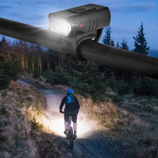 Side red LEDs for better visibility