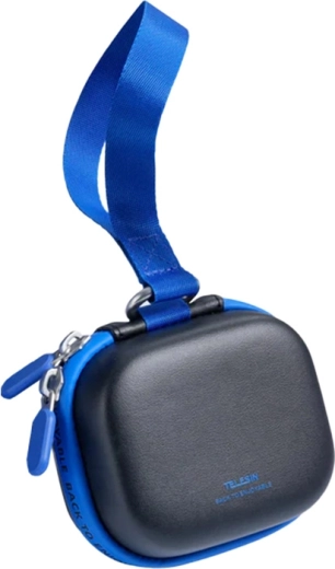 Telesin DisAdv EVA universal mini carrying case for action cameras (black-blue)