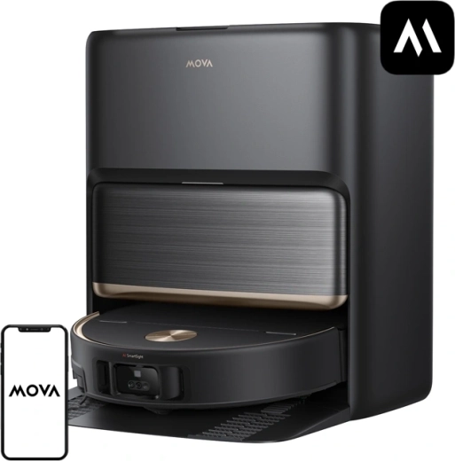 Почистващ робот MOVA V70 Ultra Complete черен