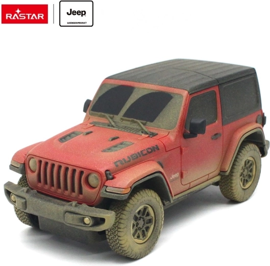 Jeep Wrangler Rubicon с дистанционно управление 1:24 Rastar (версия Muddy) - 1 брой