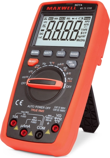 Цифров мултиметър Maxwell 5 в 1 с USB връзка към компютър