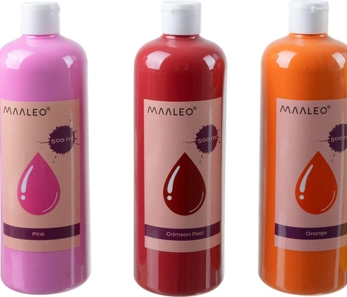 18 наситени цвята в обем 500 ml