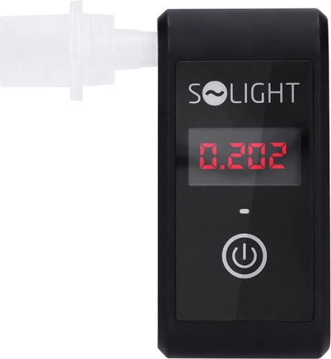Solight мини алкотестер с електрохимичен сензор Fuel Cell