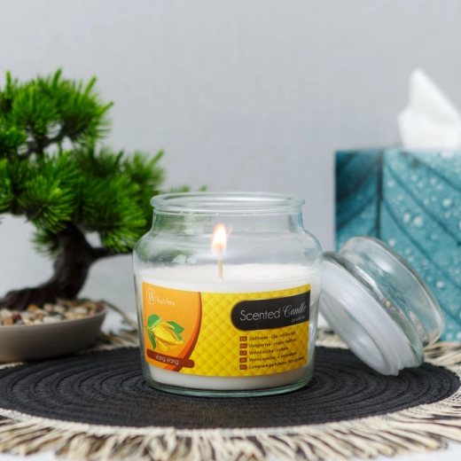 Scented Candle with Ylang Ylang Lid 310 g