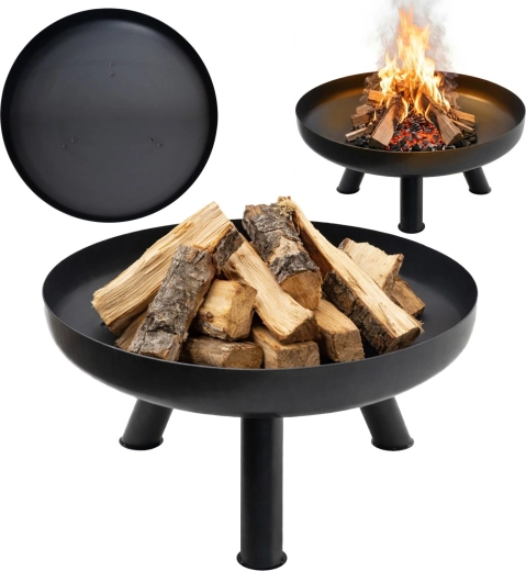 Cast-iron garden fire pit 60 cm - 1 piece
