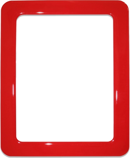 Magnetic self-adhesive frame size 19.0 x 23.8 cm - red