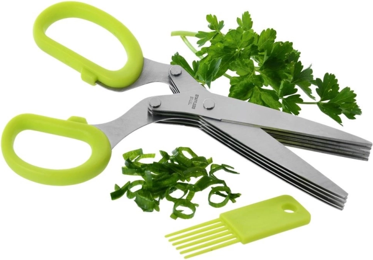 Five blades for lightning-fast cutting
