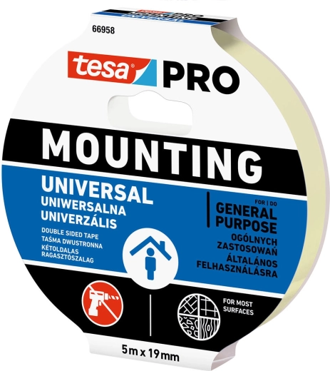 Universal mounting tape 19 mm × 5 m TESA