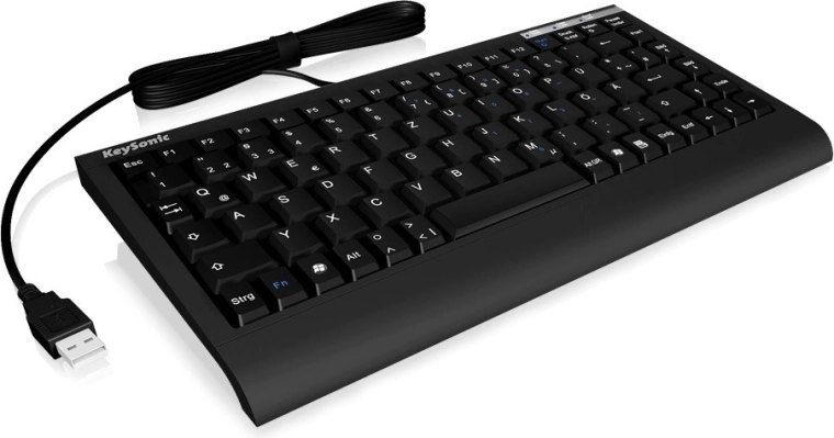 Мини клавиатура PS/2 + USB с US подредба
