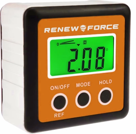 Precise measurements with 0.01° resolution
