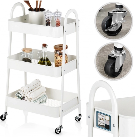Easy to move and securely lockable