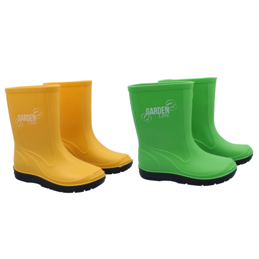 Kids’ rain boots size 36 – mixed colors