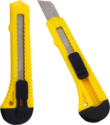 Yellow segmented knife 20mm