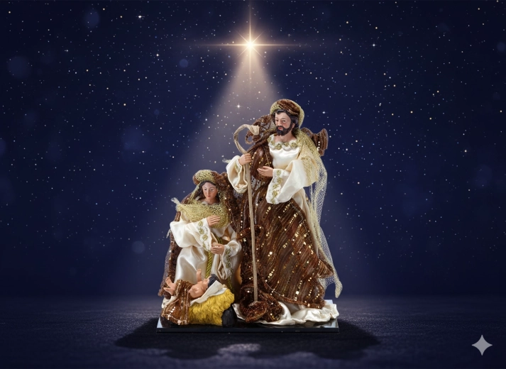 Christmas figurine Holy Family 33 cm