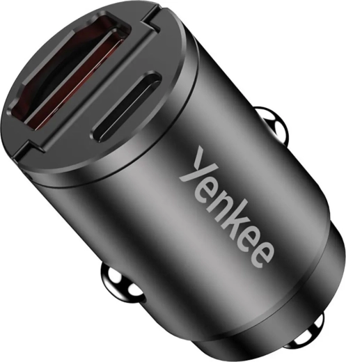 Автомобилно зарядно 30 W USB‑C/USB‑A с Power Delivery и Quick Charge