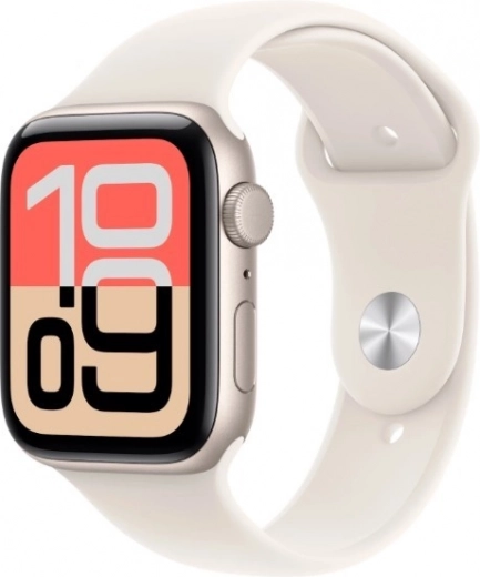 Apple Watch SE 3 GPS + Cellular 40 mm aluminum in Moonlight with S/M Sport Band