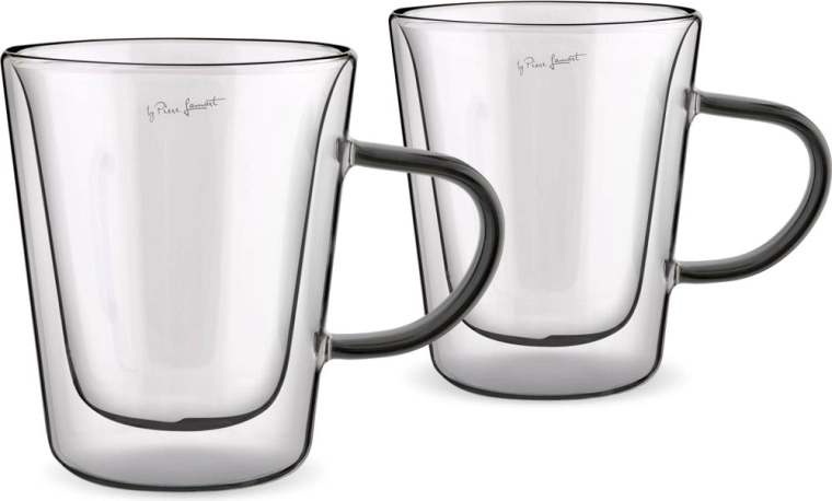 Lamart Tea double-walled thermal glass set 300 ml, 2 pieces