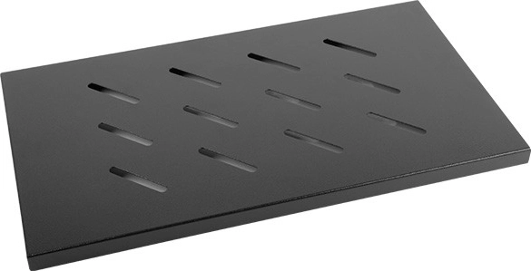 Рафт за rack шкаф 19'' 600 мм 1U черен