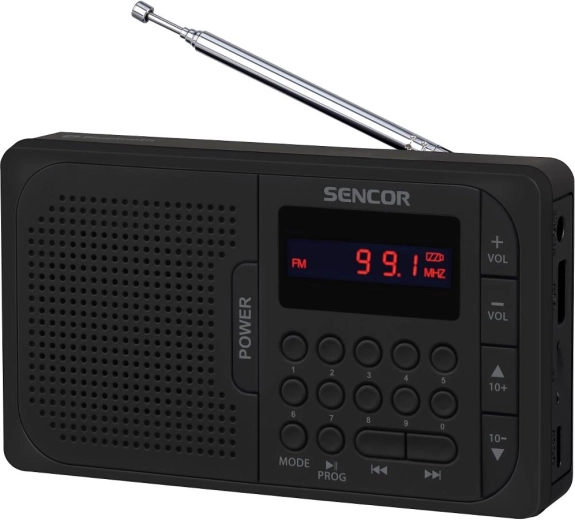 Sencor portable radio with Bluetooth, USB and microSD