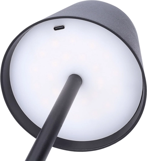 Portable and rechargeable via USB‑C