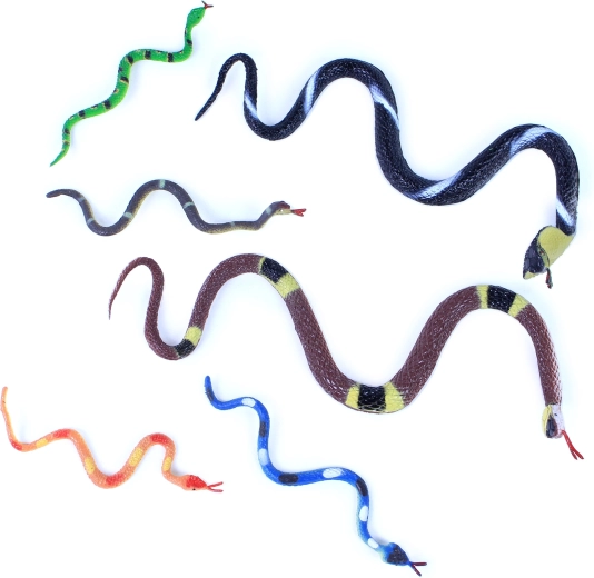 Snakes 6 pcs in a bag